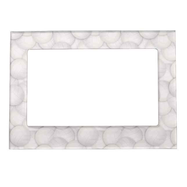 Volleyball Pattern Magnetic Frame (Front)