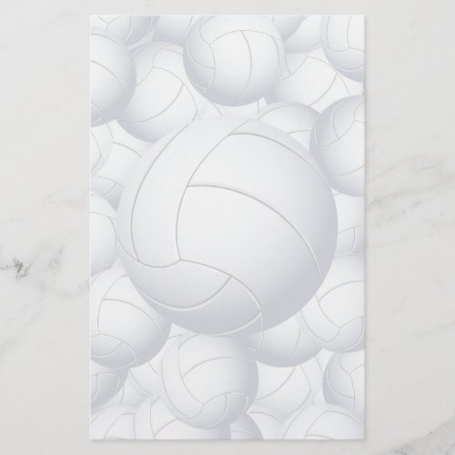 volleyball pile stationery