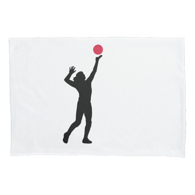 Volleyball Pillow Case (Front)