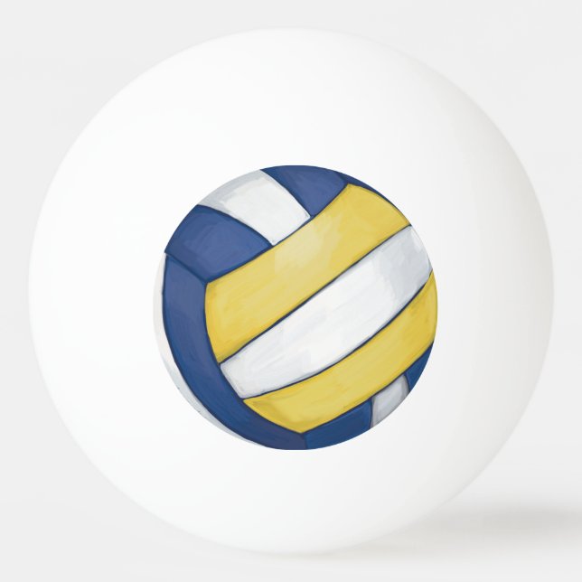 Volleyball Ping-Pong Ball (Front)