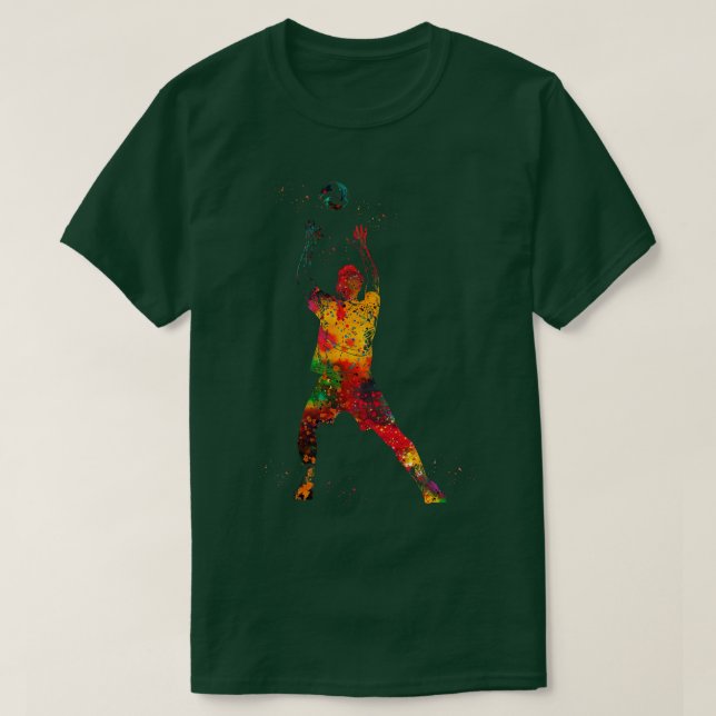 Volleyball Player 1 T-Shirt (Design Front)