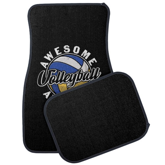 Volleyball Player | Awesome Volleyball Car Floor Mat (Set)