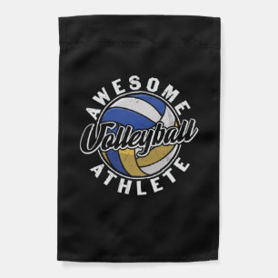Volleyball Player Awesome Volleyball Garden Flag