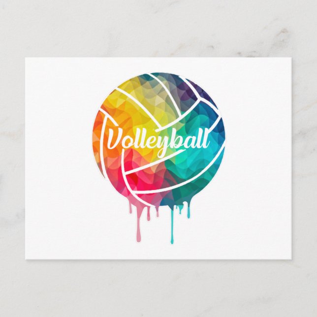 Volleyball Player Beach Volleyball Team Gift Idea Postcard (Front)
