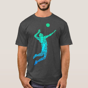 Volleyball Player Boys Men Youth  T-Shirt