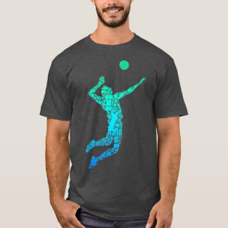 Volleyball Player Boys Men Youth T-Shirt