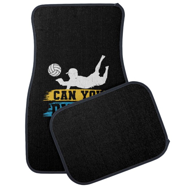Volleyball Player | Can You Dig It Car Floor Mat (Set)