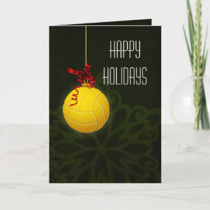 volleyball player Christmas Cards