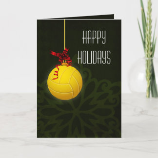 volleyball player Christmas Cards