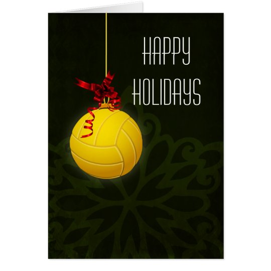 volleyball player Christmas Cards