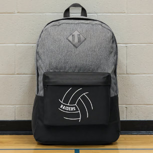 Volleyball Player Custom Team Name or Text Port Authority® Backpack