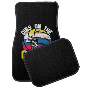 Volleyball Player Dibs On The Coach Car Floor Mat