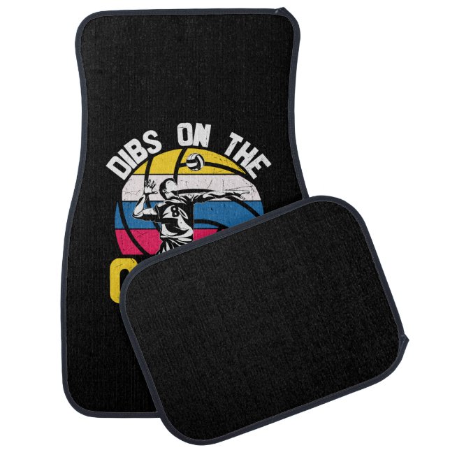 Volleyball Player | Dibs On The Coach Car Floor Mat (Set)