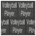 Volleyball Player Extraordinaire Fabric