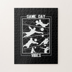 Volleyball Player   Game Day Vibes Jigsaw Puzzle