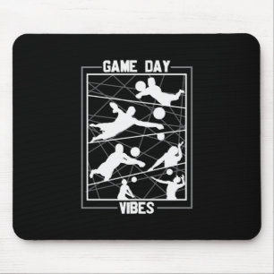 Volleyball Player   Game Day Vibes Mouse Pad