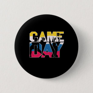 Volleyball Player   Game Day Volleyball Button