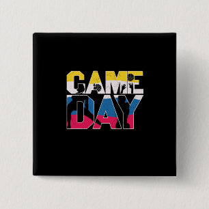 Volleyball Player   Game Day Volleyball Button