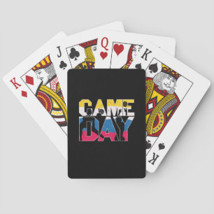 Volleyball Player   Game Day Volleyball Poker Cards