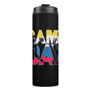Volleyball Player Game Day Volleyball Thermal Tumbler