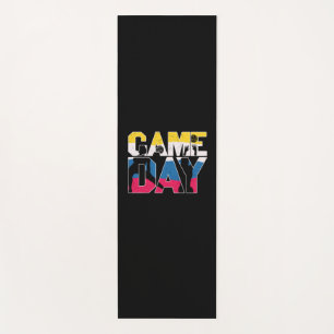 Volleyball Player Game Day Volleyball Yoga Mat