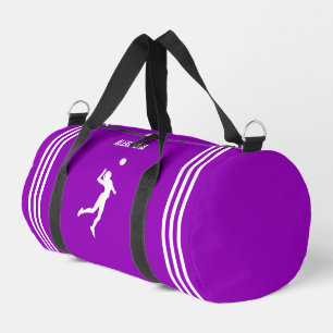Volleyball Player Girl, Birthday Gift, Team Duffle Bag