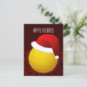 volleyball player Holiday greeting (Standing Front)