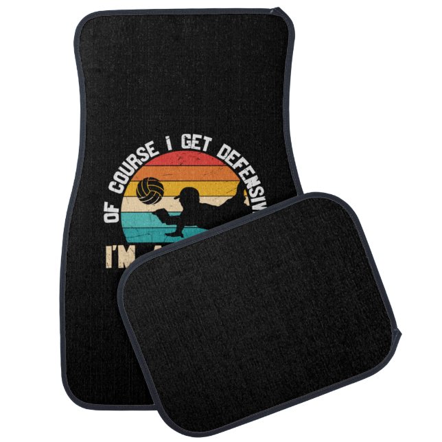 Volleyball Player | I Am A Libero Car Floor Mat (Set)