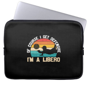 Volleyball Player I Am A Libero Laptop Sleeve