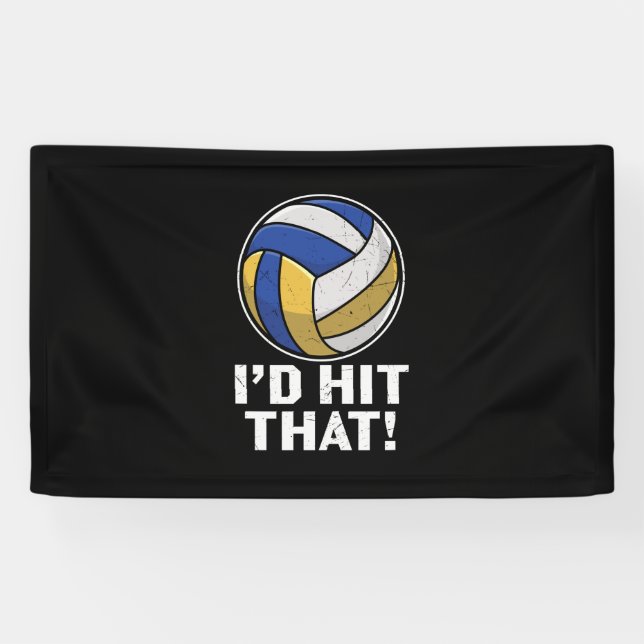 Volleyball Player | I Would Hit That Banner (Horizontal)