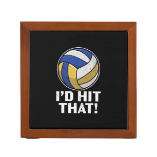 Volleyball Player I Would Hit That Desk Organizer