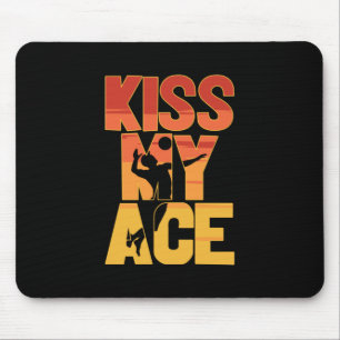 Volleyball Player Kiss My Ace Mouse Pad