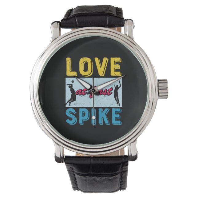 Volleyball Player | Love At First Spike Watch (Front)