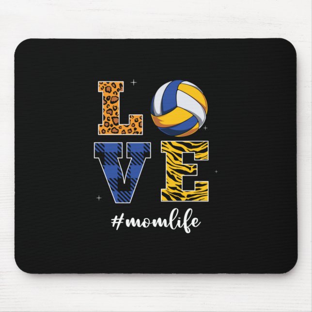 Volleyball Player | Love Volleyball Mouse Pad (Front)