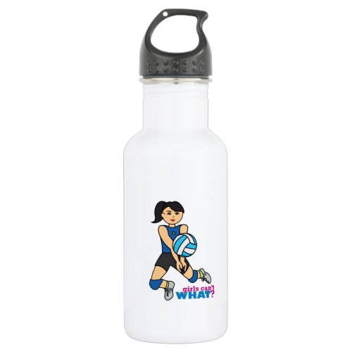 Volleyball Player _ Medium Stainless Steel Water Bottle