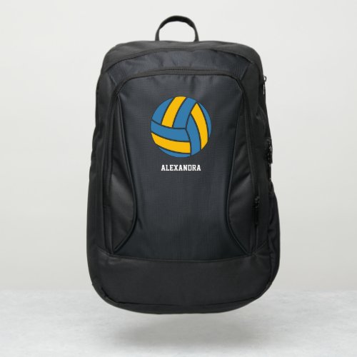  Volleyball Player Name Personalized Port Authority Backpack