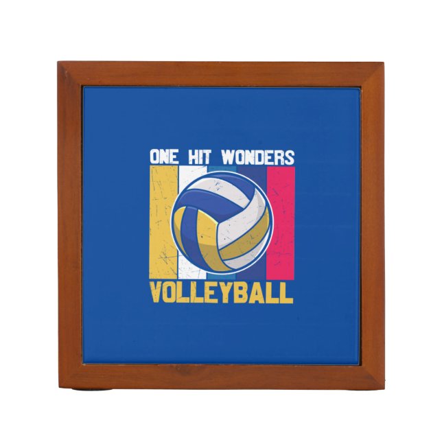 Volleyball Player | One Hit Wonders Volleyball Desk Organizer (Front)