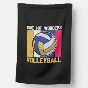 Volleyball Player One Hit Wonders Volleyball House Flag