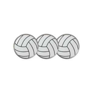 Volleyball Player or Coach Fun Sports Ball Golf Ball Marker