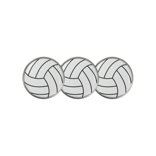 Volleyball Player or Coach Fun Sports Ball Golf Ball Marker