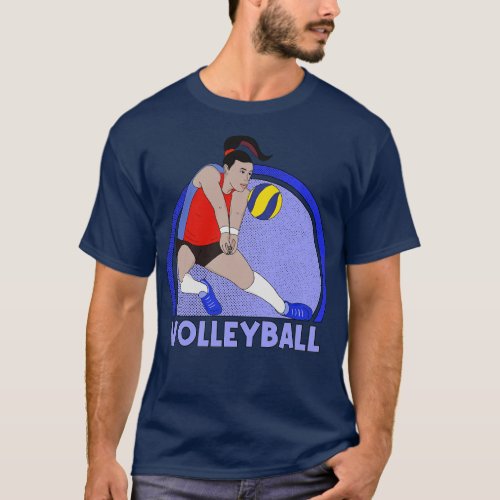 Volleyball Player T_Shirt
