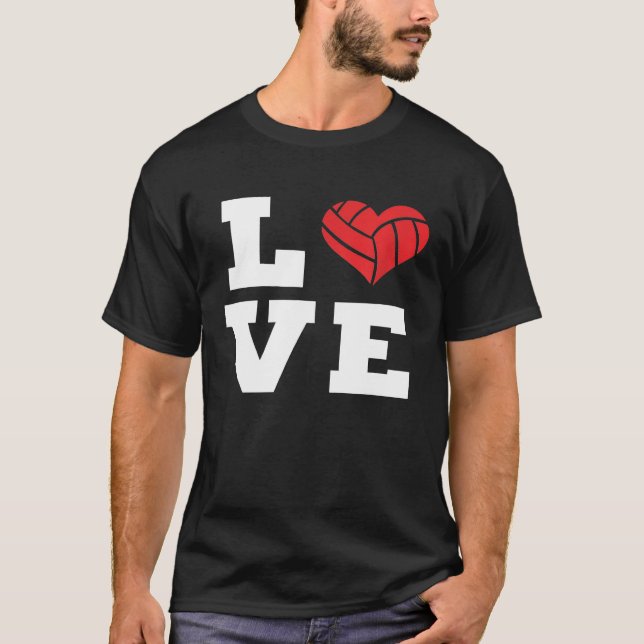 Volleyball Player Team Coach Athlete  Sporty Athle T-Shirt (Front)