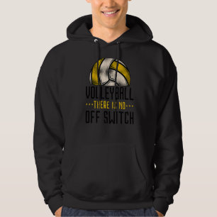 Volleyball Player Team Vintage Volleyball There Is Hoodie