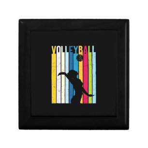 Volleyball Player   Vintage Volleyball Gift Box