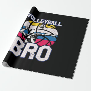 Volleyball Player Volleyball Bro Wrapping Paper