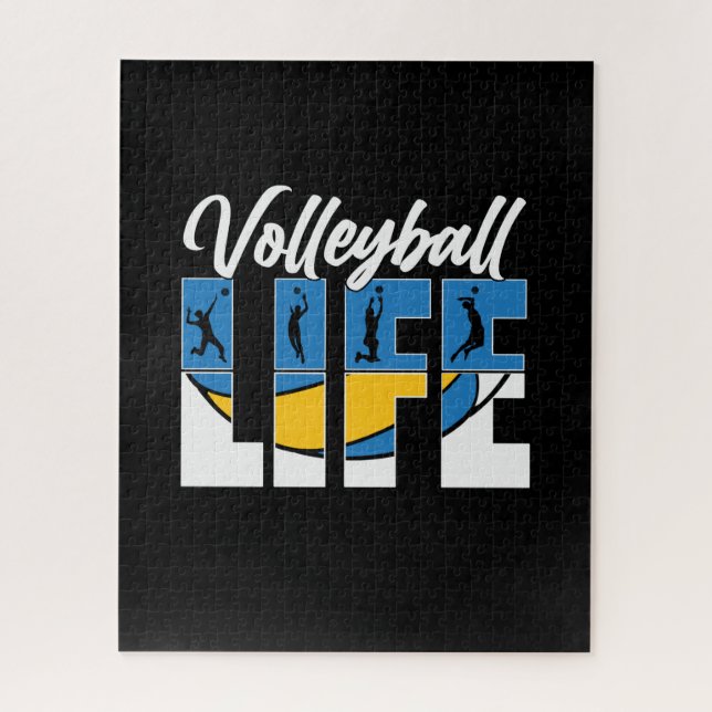 Volleyball Player | Volleyball Life Jigsaw Puzzle (Vertical)