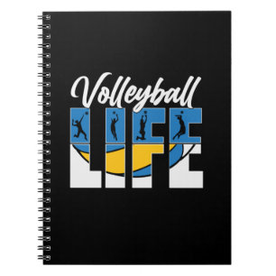 Volleyball Player Volleyball Life Notebook