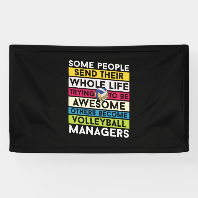 Volleyball Player | Volleyball Managers Banner (Horizontal)