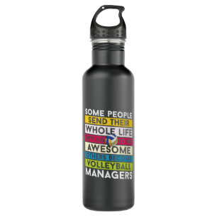 Volleyball Player   Volleyball Managers Stainless Steel Water Bottle