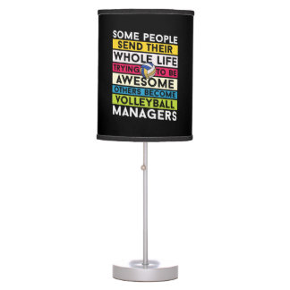 Volleyball Player | Volleyball Managers Table Lamp